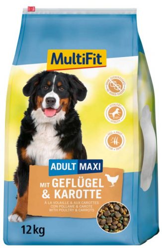 MultiFit kutya szárazeledel maxi adult szárnyas 12kg