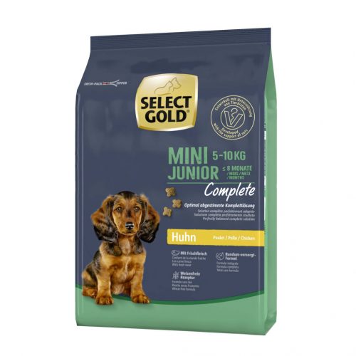 SELECT GOLD Complete kutya szárazeledel mini junior csirke 1kg