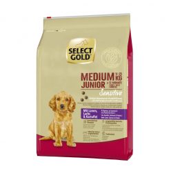   SELECT GOLD Sensitive kutya szárazeledel medium junior bárány 4kg