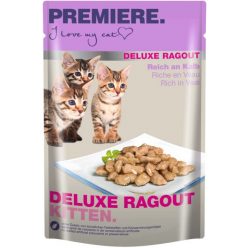 Premiere Deluxe Ragout macska tasak kitten borjú 22x85g