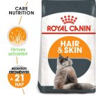 Royal Canin Feline Care Nutrition Hair&Skin Care száraz macskaeledel 400g