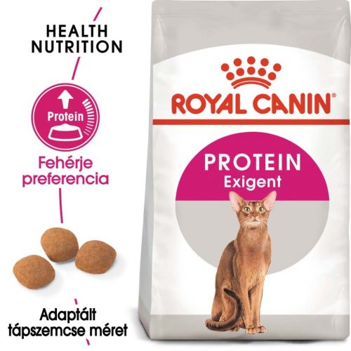 Royal Canin Feline Health Nutrition Protein Exigent száraz macskaeledel adult 400g