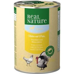   Real Nature Classic kutya konzerv adult light csirke&pulyka 6x400g