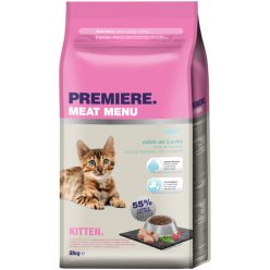 Premiere száraz macskaeledel kitten lazac 2kg