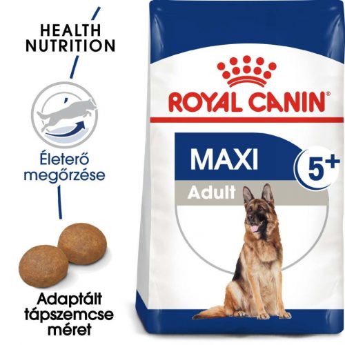 Royal Canin Size Health Nutrition Maxi adult 5+ száraz kutyaeledel 15kg