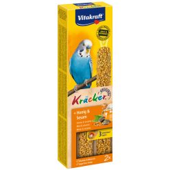 Vitakraft dupla rúd hullámos papagájnak méz&szezám 60g