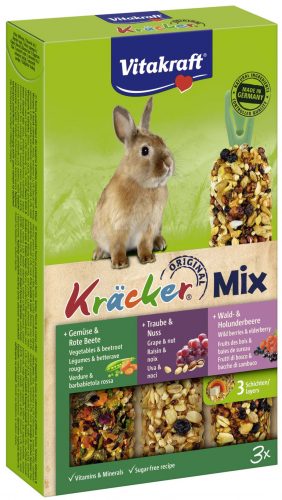 Vitakraft Kräcker kisemlős snack nyúlnak 3x56g