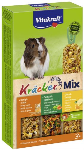 Vitakraft Kräcker kisemlős snack tengerimalacnak 3x56g