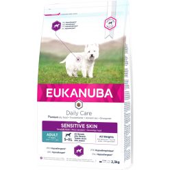   Eukanuba Daily Care száraz kutyaeledel érzékeny bőrre 2,3kg