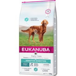   Eukanuba Daily Care száraz kutyaeledel emésztőrendszeri problémákra 12kg