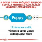 Royal Canin Breed Health Nutrition Bulldog száraz kutyaeledel puppy 12kg