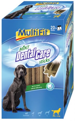 MultiFit DentalCare kutya jutalomfalat MP Sticks XL 20db