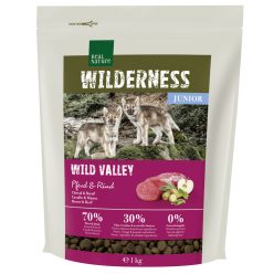   Real Nature Wilderness száraz kutyaeledel junior lóhús&marha 1kg