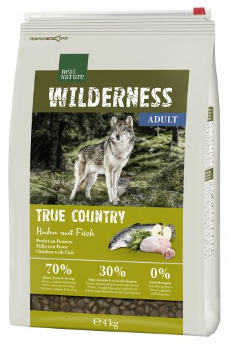 Real Nature Wilderness száraz kutyaeledel adult csirke&hal 4kg