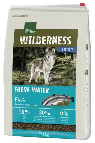 Real Nature Wilderness száraz kutyaeledel adult halas 4kg