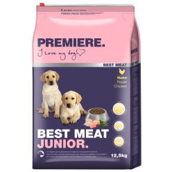 Premiere Best Meat száraz kutyaeledel junior csirke 12,5kg