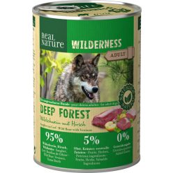   REAL NATURE Wilderness kutya konzerv adult őz&vaddisznó 6x400g