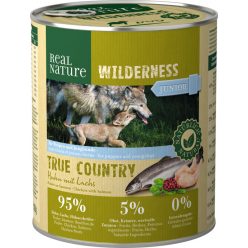   REAL NATURE Wilderness kutya konzerv junior csirke&lazac 6x800g