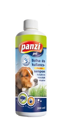 Panzi kutya sampon bolha és kullancs ellen 200ml