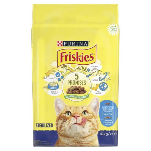 Friskies macska szárazeledel steril 10kg