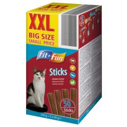 Fit+Fun Sticks macska jutalomfalat MP XXL kék 250g 50db