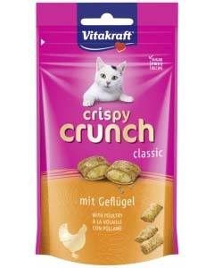 Vitakraft Crispy Crunch macska jutalomfalat szárnyas 60g