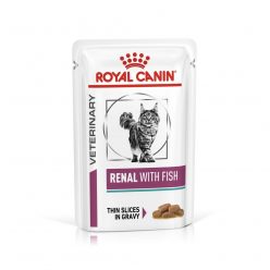   Royal Canin Veterinary Renal fish vesebetegség alutasak macskaeledel hal 12x85g