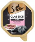 SHEBA macska tálka lazac 22x85g