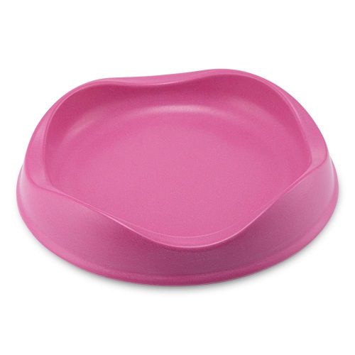 Beco bambusz etetőtál pink 17cm