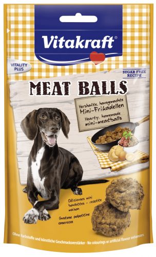 Vitakraft Meat Balls snack kutya jutalomfalat 80g