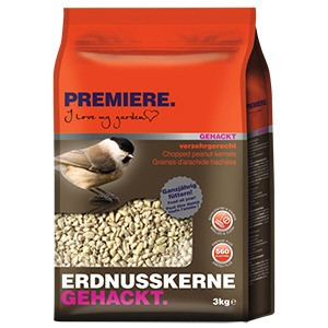 PREMIERE vadmadár eledel földimogyoró 3kg