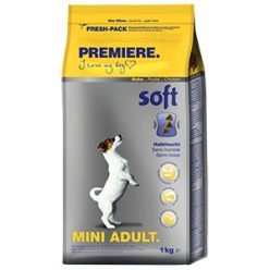 Premiere Soft száraz kutyaeledel adult mini csirke 1kg