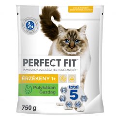 Perfect Fit száraz macskaeledel sensitive pulyka 750g