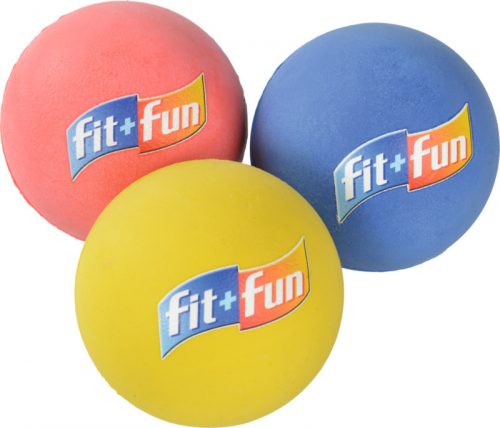 Fit+Fun kutyajáték szivacslabda 6cm