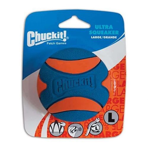 Chuckit Ultra Squeaker kutyajáték sípolós labda L