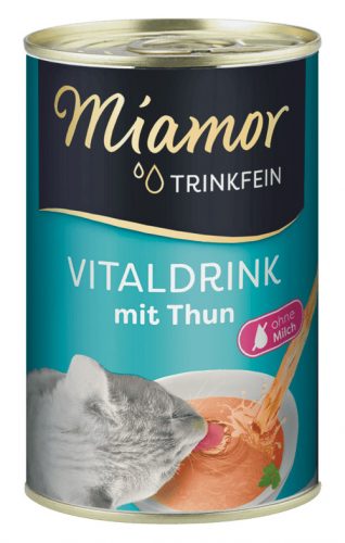 Miamor Trinkfein Vitaldrink macska adult tonhal 135ml