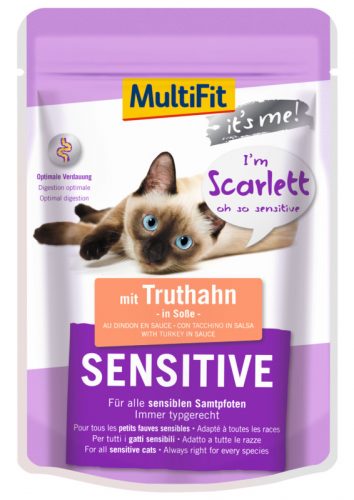 Multifit It's me macska tasak adult sensitive pulyka 24x85g