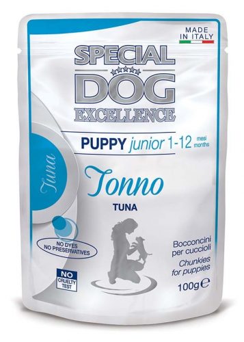 Special Dog Excellence kutya tasak junior tonhal 24x100g