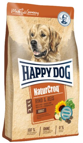 Happy Dog Natur Croq száraz kutyaeledel adult marha&rizs 4kg