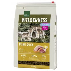   Real Nature Wilderness száraz kutyaeledel junior Large Breed kacsa 4kg