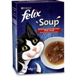 Felix Soup macska tasak MP házias válogatás 6x48g