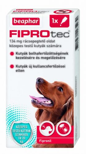 FIPRotec spot-on kullancs és bolha ellen kutyáknak 10-20kg