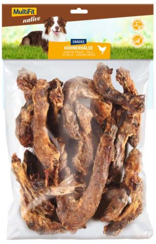 MultiFit Native kutya jutalomfalat csirkenyak 200g