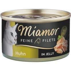 Miamor Feine Filets in Jelly macska konzerv csirke 24x100g