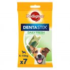 Pedigree DentaStix daily fresh kutya jutalomfalat S 110g 7db