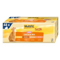 MultiFit Sauce macska tasak MP junior csirke 48x100g