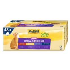 MultiFit Jelly macska tasak MP junior halas 48x100g