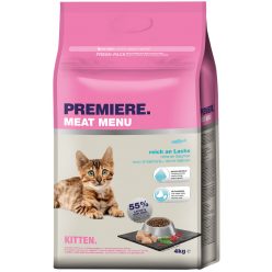 Premiere Meat Menu száraz macskaeledel kitten lazac 4kg