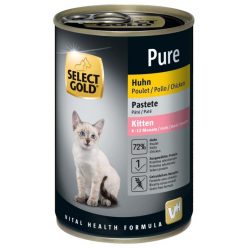 Select Gold Pure macska konzerv kitten csirke 6x400g