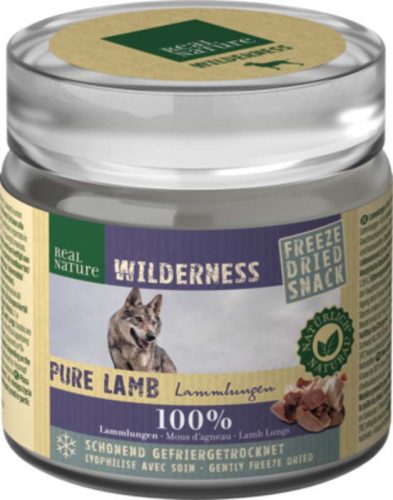 Real Nature Wilderness kutya jutalomfalat báránytüdő 40g